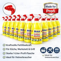 12 x 1 Liter BIOTOL Fettlöser Fettentferner Degreaser