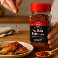 Miras Pul Biber EXTRA scharf - Chiliflocken - Paprikaflocken (160g)