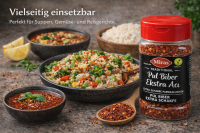 Miras Pul Biber EXTRA scharf - Chiliflocken - Paprikaflocken (160g)