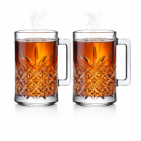 Pasabahce 55472 Teeglas Glasbecher mit Henkel Timeless...