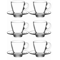 Pasabahce 95756- 12-tlg Set Espresso Tassen mit...