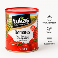 Tukas Tomatenmark Tomatenpaste  - Domates Salcasi 830g