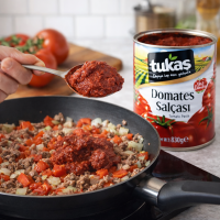 Tukas Tomatenmark Tomatenpaste  - Domates Salcasi 830g