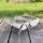HI - Picknick Grill aus Edelstahl ca. 42x26,5x37cm zusammenklappbar