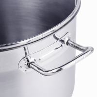 HI Universaltopf Suppentopf mit Glasdeckel und Dampfloch Induktion 10L