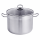 HI Universaltopf Suppentopf mit Glasdeckel und Dampfloch Induktion 10L