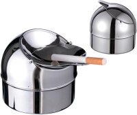 HI - Aschenbecher Klappaschenbecher aus Metall ca. Ø 9cm