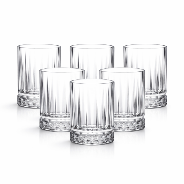 Pasabahce 520242 Shot Glas Stamper Elysia in Crystal Design 6er-Set