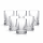 Pasabahce 520242 Shot Glas Stamper Elysia in Crystal Design 6er-Set