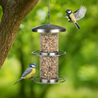 HI - Vogelfutterstation aus Edelstahl zum Aufhängen...