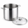 HI Universaltopf Suppentopf mit Glasdeckel und Dampfloch Induktion 15L