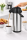 HI - 26115 XXL Isolierkanne Pumpkanne Thermo Kanne Kaffeekanne Edelstahl groß 3 L