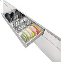 Tescoma FlexiSPACE Topfdeckelhalter 370x148 mm Küchenhelfer Abtropfhalter