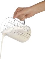 Tescoma Glas-Messbecher Delicia 1000ml hitzebeständiges Borosilikatglas