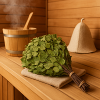 OLYMP Birkenreisig für Sauna ca. 55–60 cm |...