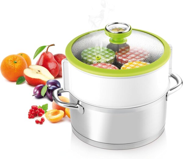 Tescoma Einkochset DELLA CASA mit Thermometer 24cm Töpfe