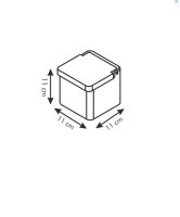 Tescoma Vorratsdose für Lebensmittel 11x11x11 cm