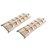 HI - Flammlachs Bretter mit Edelstahl Halter 2er Set...