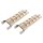 HI - Flammlachs Bretter mit Edelstahl Halter 2er Set Cedernholz