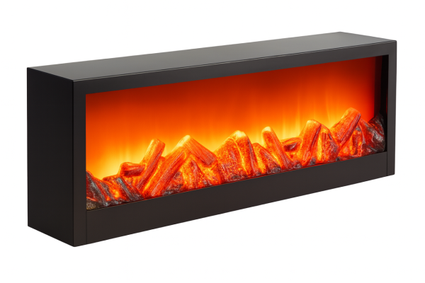 HI - Dekokamin LED Kamin Feuer Elektrokamin Kaminfeuer Flammeneffekt 60x20 cm