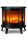 HI - Dekokamin LED Kamin Elektrokamin Kaminfeuer Flammeneffekt 30,5x16 x35,5cm