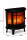 HI - Dekokamin LED Kamin Elektrokamin Kaminfeuer Flammeneffekt 30,5x16 x35,5cm