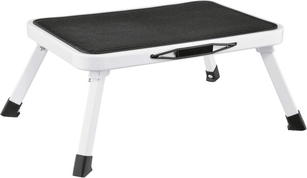 HI - Stahl Klapptritt Wohnwagen Tritt Stufe Leiter Camping Hocker 38x17 cm