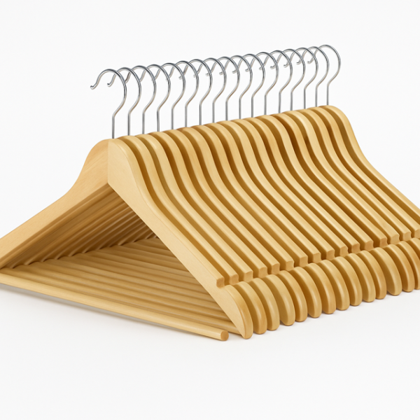 HI - Kleiderbügel aus Holz  für Herren & Damen 20er Set