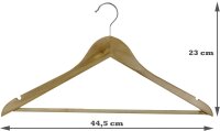 HI - Kleiderbügel aus Holz  für Herren &...