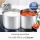 HI - Edelstahl Milchtopf 1,5 Liter Thermoboden 14 cm Sylt Induktion (21306)