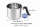 HI - Edelstahl Milchtopf 1,5 Liter Thermoboden 14 cm Sylt Induktion (21306)