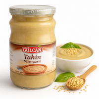 Gülcan - Sesampaste im Glas - Tahin - Tahini (600g)