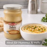 Gülcan - Sesampaste im Glas - Tahin - Tahini (600g)