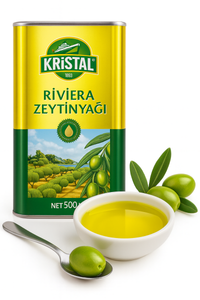 Kristal Riviera raffiniertes Olivenöl (500ml)