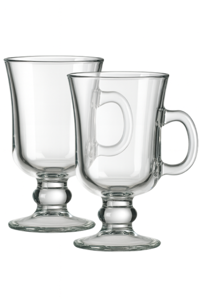Pasabahce 55141 Irish Coffee Punsch Glühwein Heiße Schokolade 2er Set