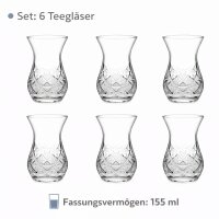 Pasabahce Timeless 42881 Teegläser 6er Set