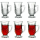 Pasabahce 55671 Teegläser mit Henkel Trinkgläser 160ml 6er-Set