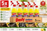 5 x 1000ml Dasty Fettlöser Fettentferner classic