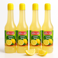 4 x 500ml Gülcan Zitronenkonzentrat Zitronensaft...