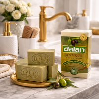 DALAN 5 x 180g Natur 100% Olivenöl Seife Handgefertigt