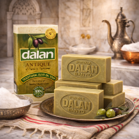 DALAN 5 x 180g Natur 100% Olivenöl Seife Handgefertigt
