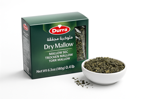 Durra - Molokhia getrocknete Muskraut-Blätter - Ägyptischer Spinat 200g