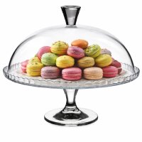 Pasabahce 95200 Patisserie auf Fuß & Deckel aus Glas Ø 32,2 cm