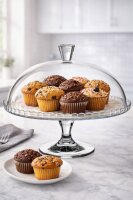 Pasabahce 95200 Patisserie auf Fuß & Deckel aus Glas Ø 32,2 cm