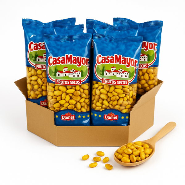 6 x 250g Casa Mayor geröstet und gesalzene Maiskörner