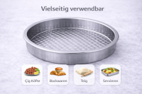 Kochmaster Cig Köfte Tepsi Backblech Backform Cigköfte Hackfleisch Backblech 3tlg. Set