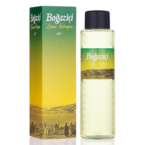 6 x 400ml BOGAZICI Zitronen Duftwasser - Limon Kolonyasi - Eau de Cologne