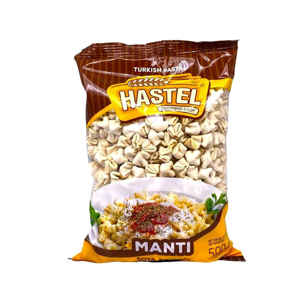 Hastel Manti - Türkische Teigtaschen mit Sojafüllung (500g), 4,99