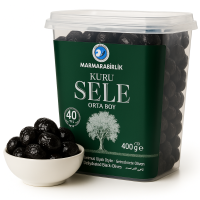 Marmarabirlik Kuru Sele Zeytin - Schwarze Oliven 2xs in...