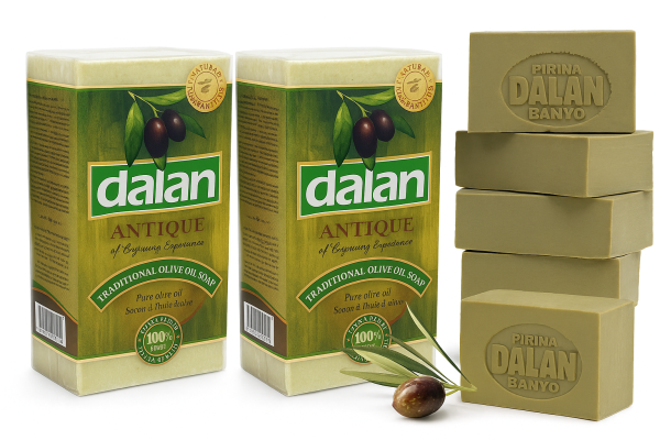 10 x 180g DALAN Natur 100% reine Olivenöl Seife Handgefertigt
